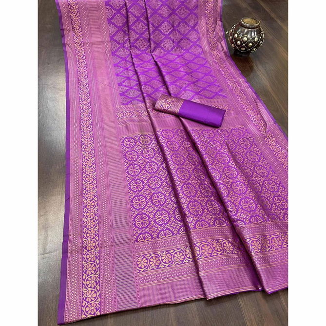 Mf 54 Soft Lichi Silk Designer Non catalog Saree Catalog